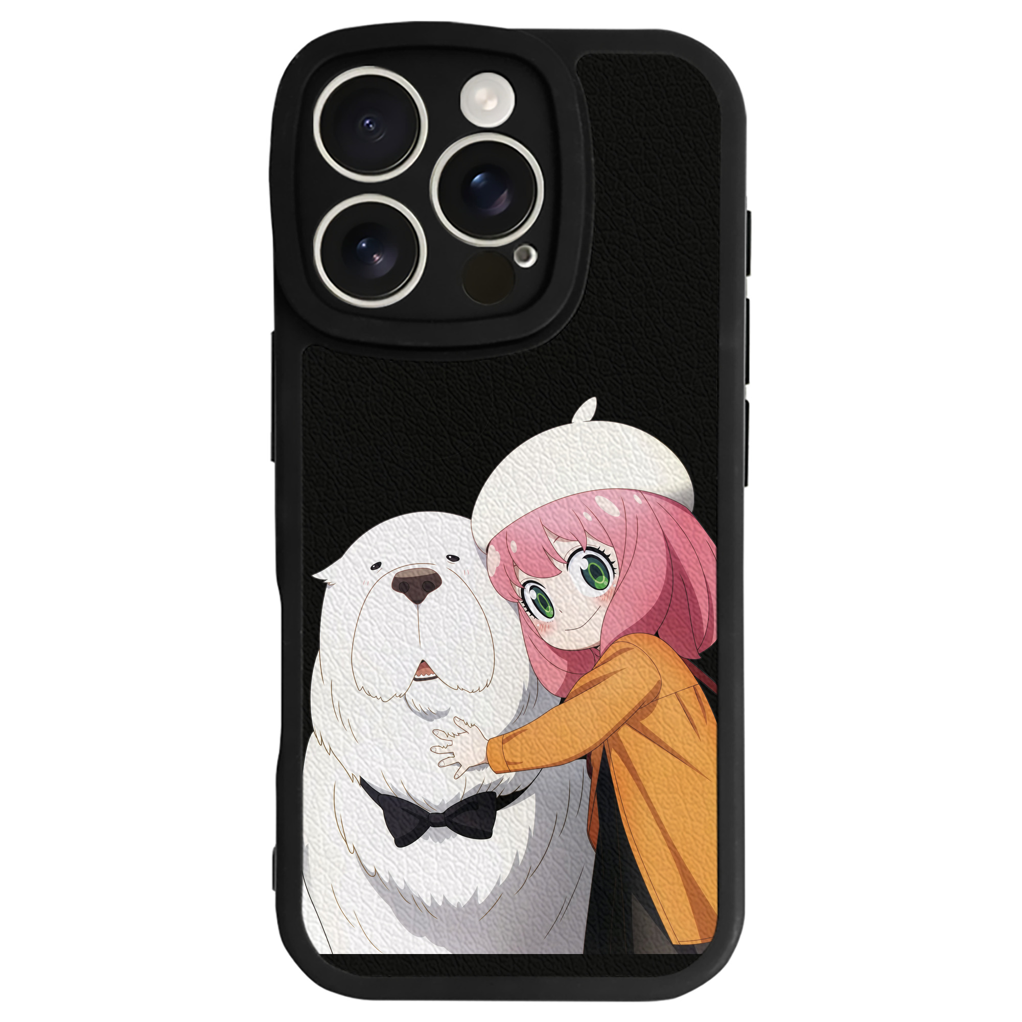 （画像用） SPY×FAMILY间谍家家酒 【iPhone 16シリーズ対応】シリコンスマホケース（レザー調） 材質：シリコン